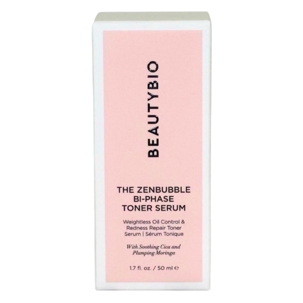 BeautyBio The ZenBubble Bi-Phase Toner Serum, 1.7 New in Box
